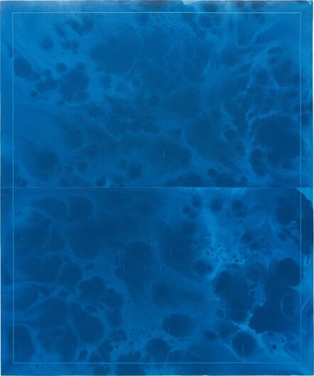 Sayre Gomez, ‘Untitled Painting in Cerulean’, 2014