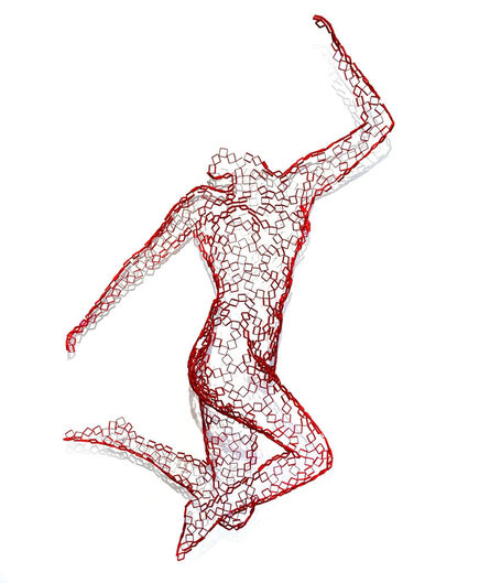 Rainer Lagemann, ‘Dancer Ivy R (Red)’, 2023