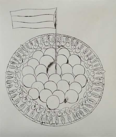 Andy Warhol, ‘Wild Raspberries (Study Drawing)’, ca. 1959