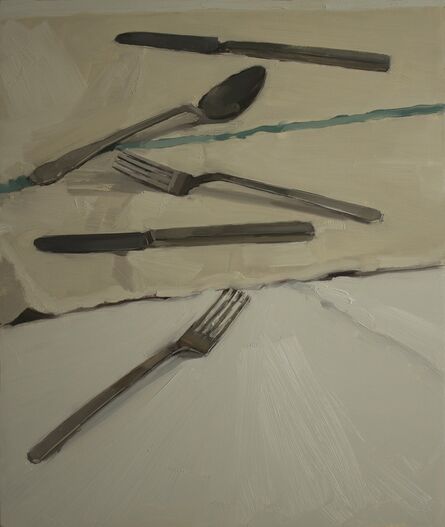 Carrie Mae Smith, ‘Two Forks, Two Knives and Spoon’, 2013