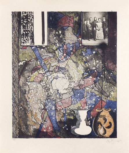 Jasper Johns, ‘Untitled (American Center)’, 1994
