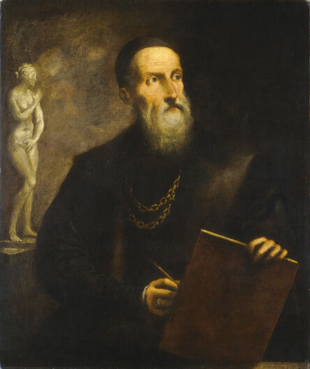 Pietro della Vecchia, ‘Imaginary Self-Portrait of Titian’, probably 1650s