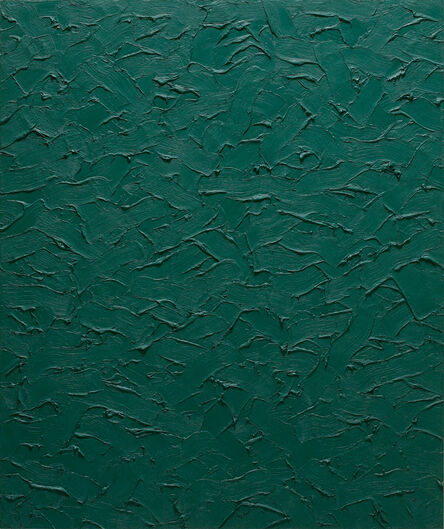James Hayward, ‘Absolute 55x46 Cobalt Green’, 1989