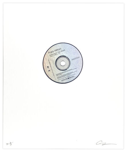 Cory Arcangel, ‘Untitled (Paris Hilton CD)’, 2010