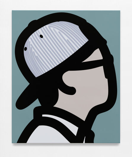 Julian Opie, ‘Baseball cap boy’, 2016