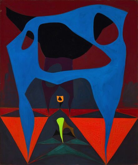 Lorser Feitelson, ‘Untitled, Magical Forms (study)’, 1950