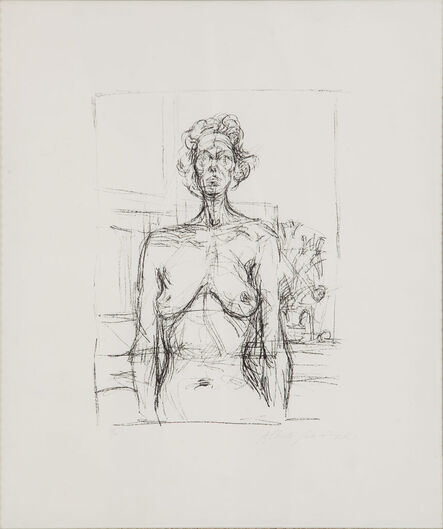 Alberto Giacometti, ‘Nu Aux Fleurs (Nude with flowers)’, 1960