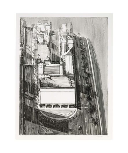 Wayne Thiebaud, ‘City Views’, 2003