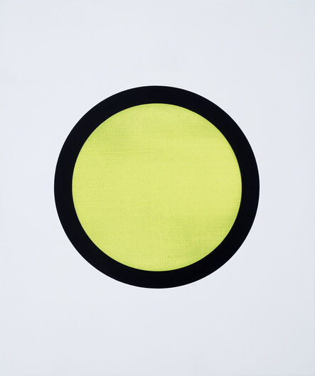 Chris Bors, ‘Yellow-Green Circle’, 2013