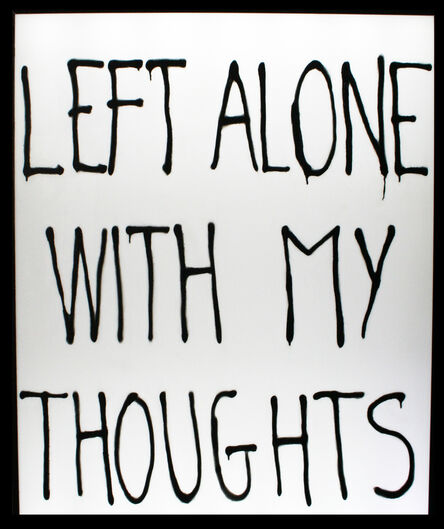 Timothée Talard, ‘Left alone with my thoughts’, 2018