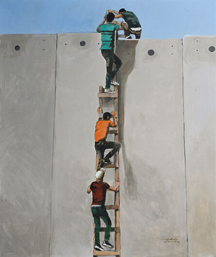 Khaled Hourani, ‘Wall Climbing 2’, 2022
