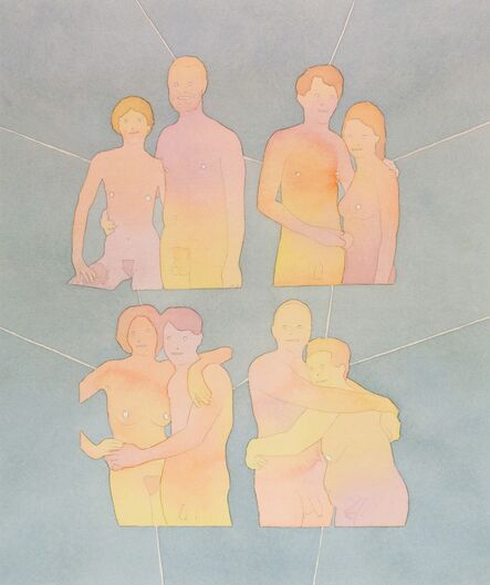 Dan Gluibizzi, ‘Four Couples’, 2012