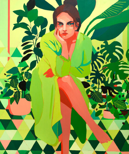 Patrick Puckett, ‘Green Dress’, 2021