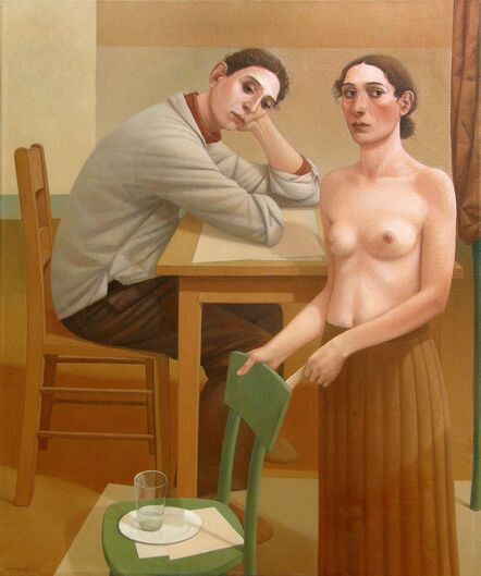 Alan Feltus, ‘The Young Man and the Flower Lady’, 2010