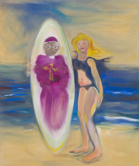 Sophie von Hellermann, ‘Surfing with Tutu’, 2022