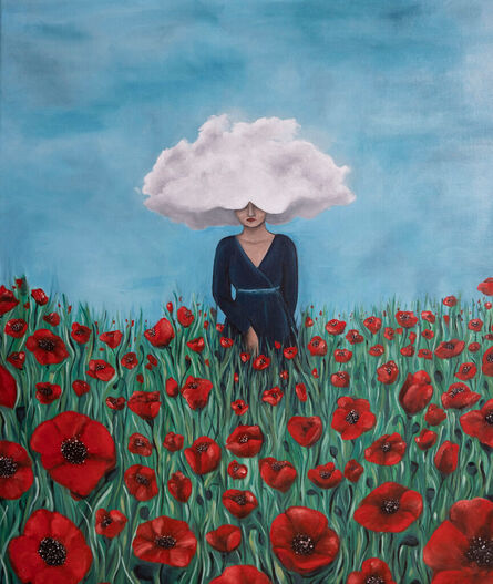 Pauline Bailly, ‘Le champ de coquelicots ’, 2023