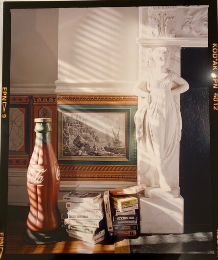 David Gamble, ‘Andy Warhol's Coke Bottle & VHS Movies in Bedroom’, 1987