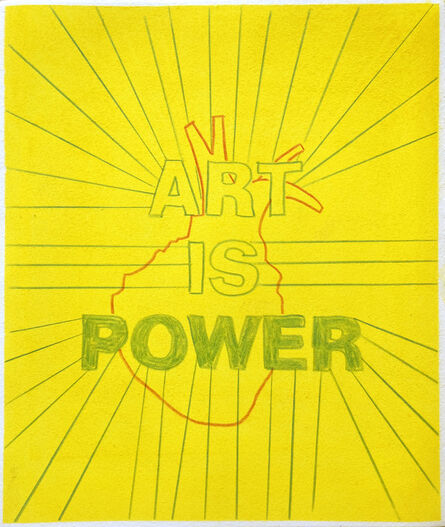 Elle-Mie Ejdrup Hansen, ‘ART is power - heart (4)’, 2020