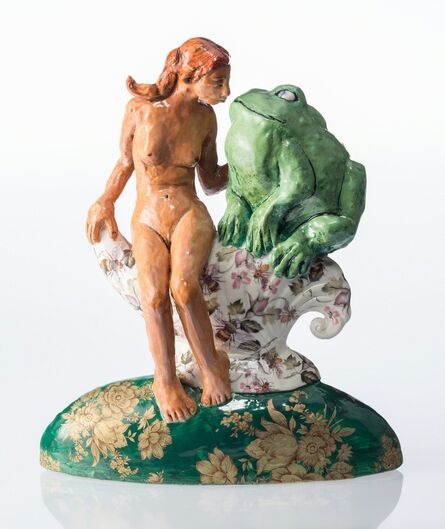 Chris Antemann, ‘Woman Kissing Frog’, 2001