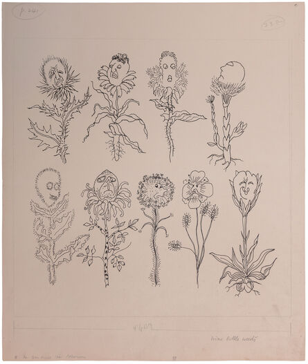 George Grosz, ‘Nine little weeds’, 1941