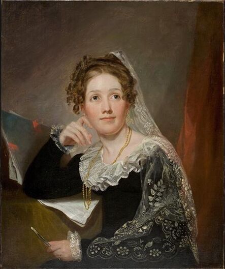 John Wesley Jarvis, ‘Portrait of Euphemia Johnston Sinclair’, ca. 1815