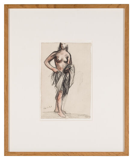 Julio González, ‘Nu à la draperie’, 1942