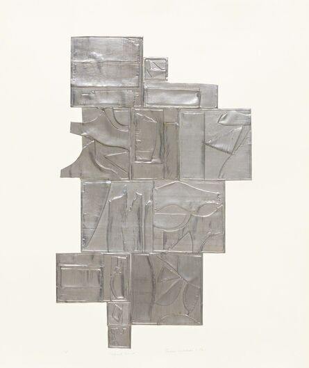 Louise Nevelson, ‘Tropical Leaves, Lead’, 1972