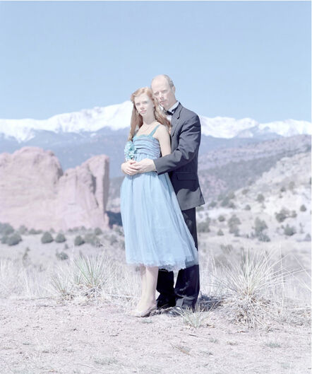 David Magnusson, ‘Grace Kruse, 14 years & Gary Kruse. Black Forest, Colorado ’, 2014