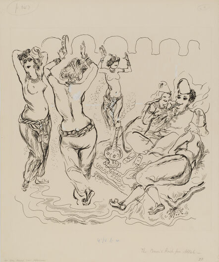 George Grosz, ‘The Bum's Rush for Allah’, 1941