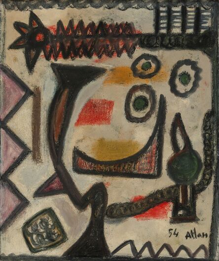 Jean-Michel Atlan, ‘L'Egyptienne’, 1954