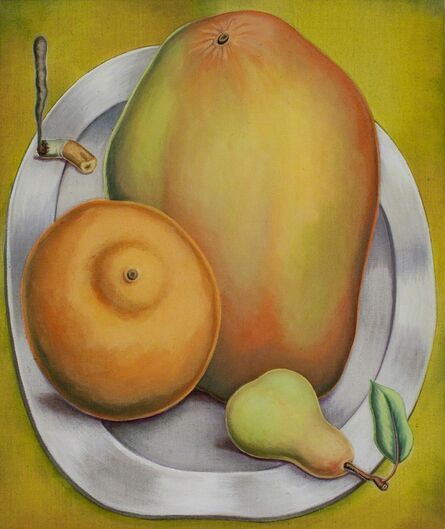 Pedro Pedro, ‘Orange, Mango, Pear, Cigarette Butt’, 2018