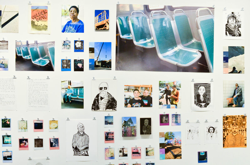Dawline-Jane Oni-Eseleh, ‘Every Picture Tells a Story’, 2019, Mixed Media, Polaroids, digital photographs, linoleum and woodcuts, monotype prints, Kala Art Institute