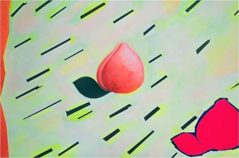 GAO SUODU, ‘A Pinky Peach’, 2018, Painting, Acrylic on canvas, Hunsand Space