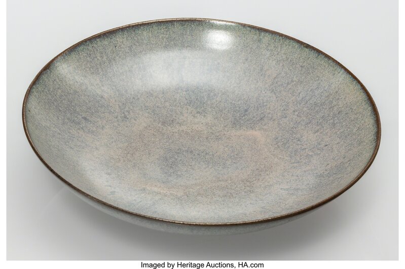 Gertrud Natzler, ‘Periwinkle Blue Bowl’, circa 1950, Design/Decorative Art, Glazed ceramic, Heritage Auctions