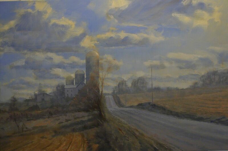 Henry Coe, ‘March Sky’, 2014, Painting, Oil on linen, C. Grimaldis Gallery