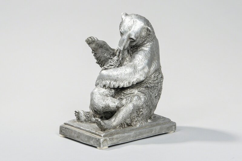 Anna Hyatt Huntington, ‘Polar Bear and Cub’, Sculpture, Aluminum, Skinner