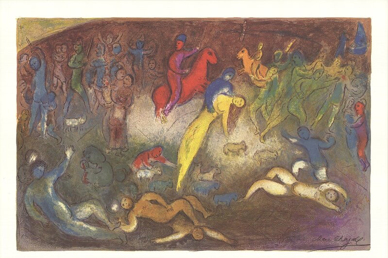 Marc Chagall, ‘Enlevement de Chloe (Abduction of Chloe)’, 1977, Ephemera or Merchandise, Lithograph, ArtWise