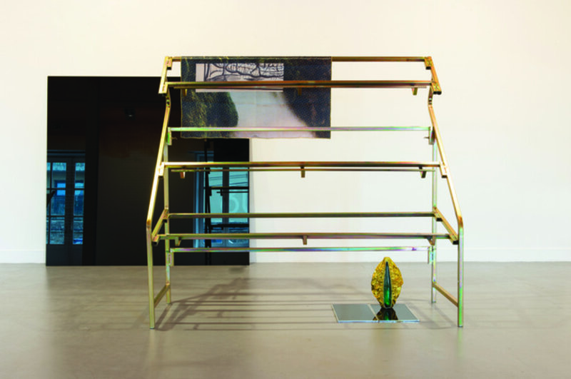 Julien Creuzet, ‘Opéra-archipel, porte-cagette’, 2015, Installation, Metal structure, Dohyang Lee