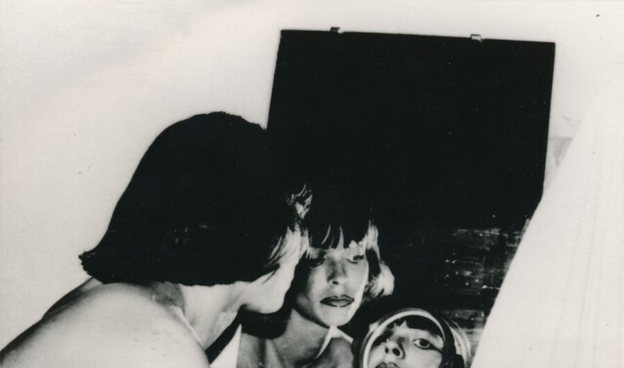 Self-Portrait with a Mirror