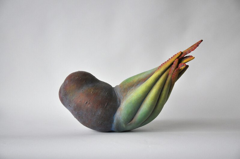 Judy Fox, ‘Untitled (turnip)’, 2020, Sculpture, Terra cotta and casein paint, Nancy Hoffman Gallery