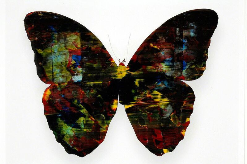 Stan Gaz, ‘Butterfly 4’, 2010, Mixed Media, Oil on C-print, CLAMP