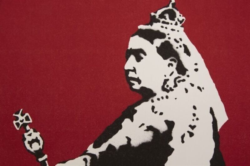 Banksy, ‘Queen Victoria’, 2003, Print, Screen Print, 727Gallery