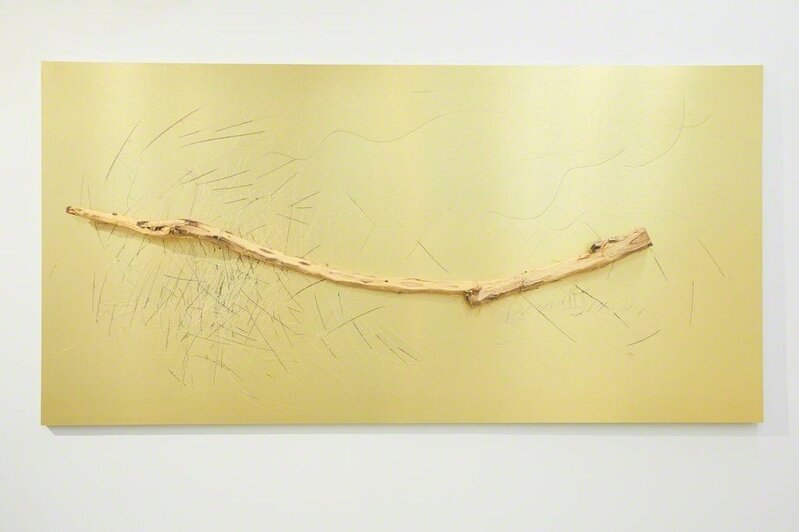 Yang Xinguang 杨心广, ‘Golden IV’, 2013, Mixed Media, Aluminum composite panel, steel, Gallery EXIT