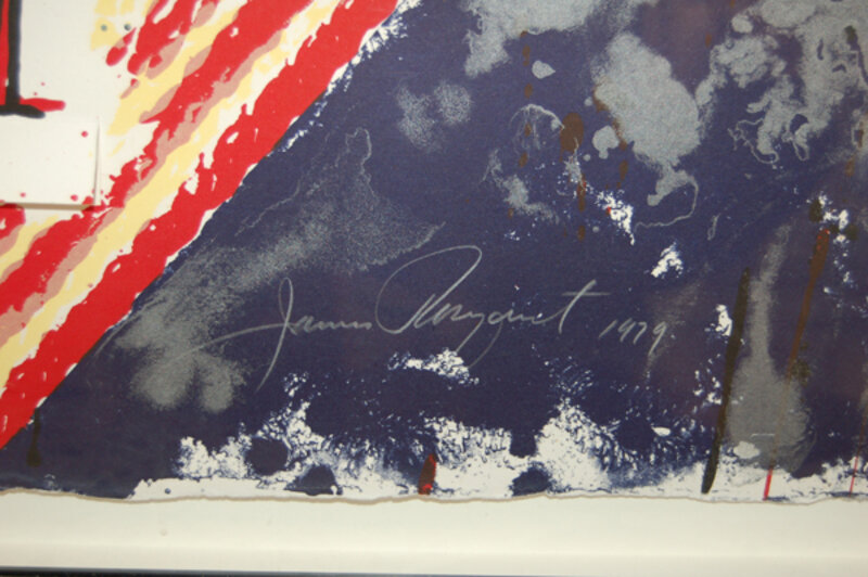 James Rosenquist, ‘Alphabet Avalanche’, 1979, Print, Lithograph in colors on Twinrocker paper, Puccio Fine Art