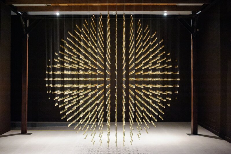 Arin Rungjang, ‘Golden Teardrop’, 2013, Installation, Sculpture and Video, Singapore Art Museum (SAM)