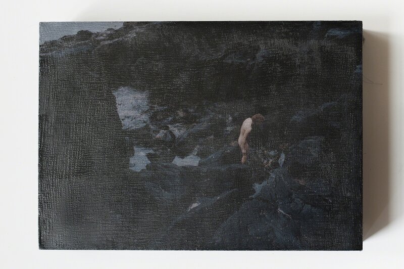 Marijn Bax, ‘No title’, 2015, Photography, Matte photo on hardwood, silk
