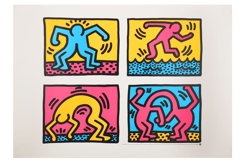 Keith Haring, ‘Pop Shop Quad II’, Posters, Poster, Chiswick Auctions