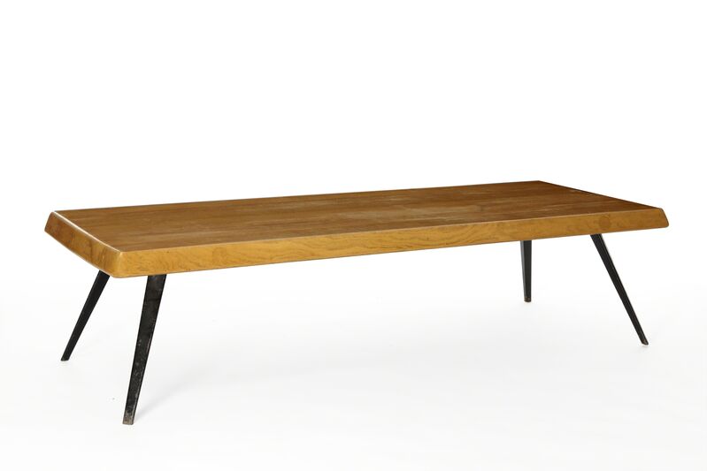 Charlotte Perriand, ‘Coffee Table’, 1953, Design/Decorative Art, Oak and bent steel, 1950