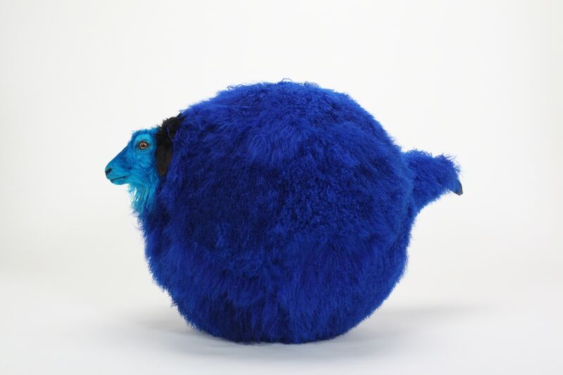 Yang Maoyuan, ‘Sheep N°16’, 2011, Sculpture, Dyed and inflated sheep skin, ABC-ARTE