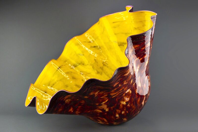 Dale Chihuly, ‘Large Macchia, Deep Red with Yellow Interior’, 1994, Sculpture, Glass, Modern Artifact